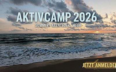 Ihr könnt Euch AB JETZT fürs AktivCamp anmelden!