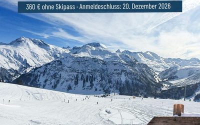 Die Anmeldung für die Ski-Freizeit ist online